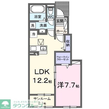 ココ ファミリア Iの物件間取画像